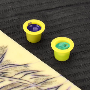 Vasos Desechables para Tinta de Tatuaje, Amarillos, Grandes, Medianos y Pequeños, de Plástico, para Suministros de Estudio de Tatuajes - Product Image 5
