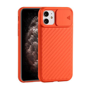 Funda protectora antideslizante mate esmerilada de TPU suave para teléfono móvil <span class=keywords><strong>con</strong></span> Push Win para iPhone X 11 12 13 14 15 16 17 Pro Max Plus - Product Image 4