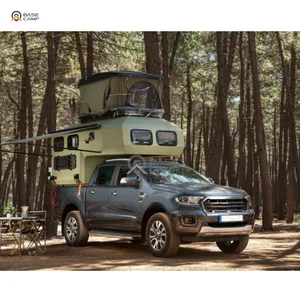 Aangepaste 4X4 Glijbaan In Pick-Up Camper Moderne Hardtop Rv Pick-Up Caravan Voor Ford Ranger F150