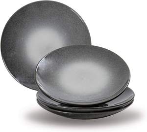 Platos redondos de porcelana para ensalada de postre, plato de cerámica para postre, vajilla de cerámica moderna de 8 pulgadas - Product Image 3