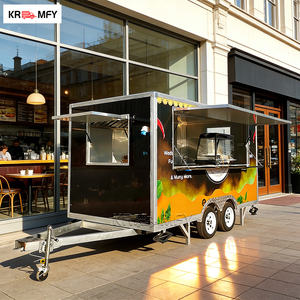 Chasis cuadrado galvanizado DOT CE, cocina para barbacoa completamente equipada para ahumador, parrilla, remolque de comida rápida para hot dogs. - Product Image 5