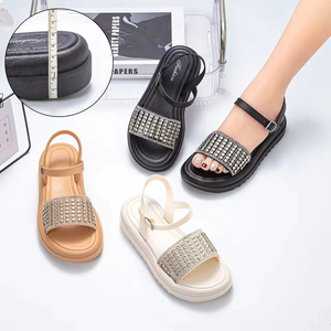 Nuevas <span class=keywords><strong>Sandalias</strong></span> planas de verano <span class=keywords><strong>para</strong></span> mujer, <span class=keywords><strong>sandalias</strong></span> brillantes <span class=keywords><strong>para</strong></span> mujer y mujer, zapatos de mujer joven 2024, <span class=keywords><strong>sandalias</strong></span> de verano - Product Image 3