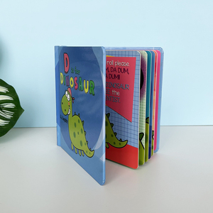 Libro de Cartón para Niños con Diseño Personalizado de Fábrica, Palabras en Inglés <span class=keywords><strong>ABC</strong></span> a Todo Color - Product Image 2