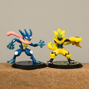 6 unids/set Anime Pokemones <span class=keywords><strong>Greninja</strong></span> colección PVC Modelo figura de acción animación Linda muñeca Juguetes - Product Image 3