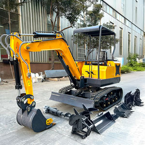 Mini Escavadeira 2.5 Toneladas Digger Modos Operacionais Opcionais para Peças/Equipamentos De Precisão CE Certified Small Rawler Escavadeira - Product Image 3