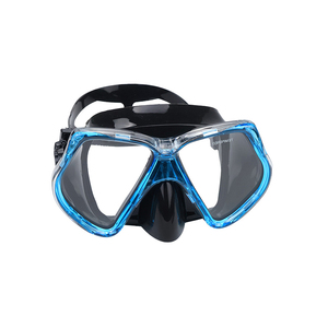 Juego de máscara de vidrio templado HD, el mejor equipo de buceo profesional de snorkel facial, kit de silicona, <span class=keywords><strong>gafas</strong></span> de buceo - Product Image 2