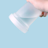Gobelets jetables en plastique pour yaourt et boissons, contenants alimentaires, boîtes d'emballage pour fleurs séchées 3,5g 7g, gobelets d'emballage pour crème glacée très demandés