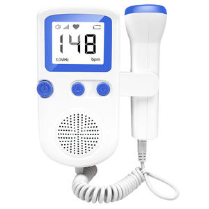Monitor Detak Jantung Janin Doppler Portabel untuk Penggunaan di Rumah Perangkat Genggam Berorientasi Ekspor untuk Pemantauan Janin Wanita Hamil - Product Image 2