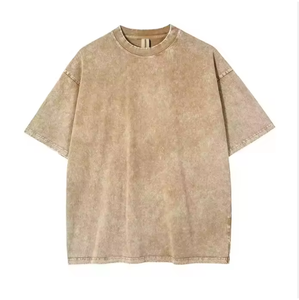 Camiseta de Hombre Personalizada, Lavada, Informal, Holgada, 100% Algodón, para Personalizar - Product Image 4