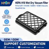 Filter Vakum Basah Kering HNW HEPA H10 Cocok untuk Samsung DJ97 01670B SC8810 SC8813 Vacuum Cleaner Rumah Tangga Tersedia Kustomisasi