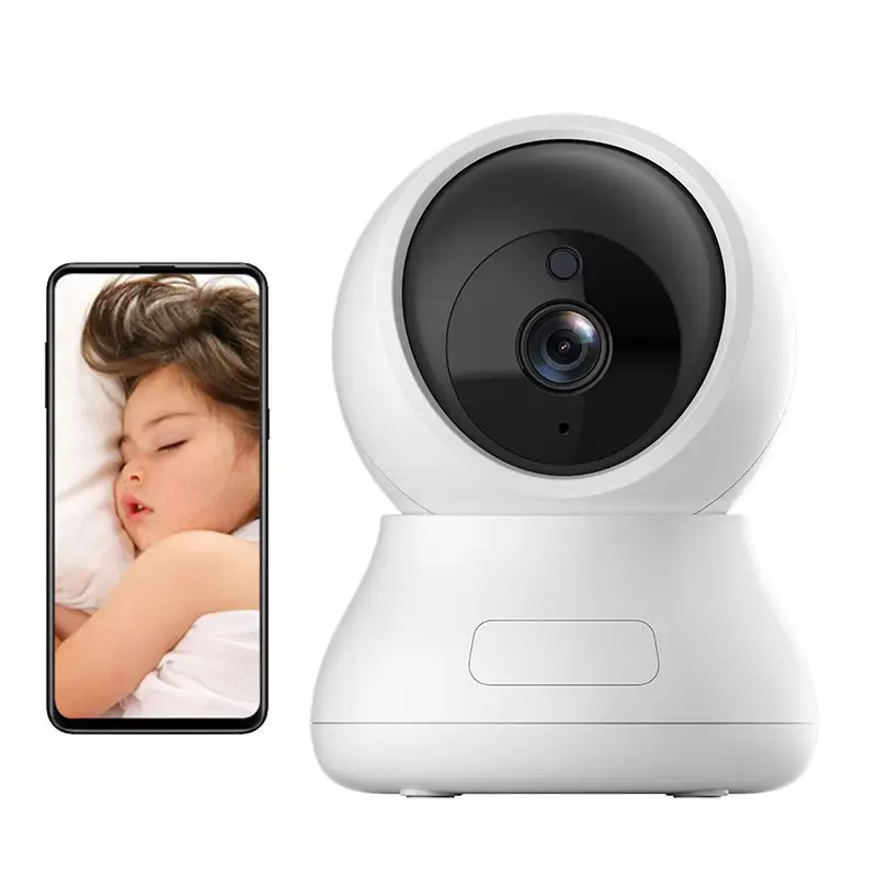 Night Vision PTZ 3.0MP HD Indoor Smart Home Wireless Security Network Camera Wifi Ip Camera