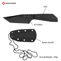Nouveauté mini couteau de poche pliant en acier porte-clés oem extérieur couteau de chasse tactique personnalisé lame fixe