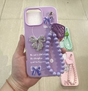 เคสโทรศัพท์ Samsung Z Fold 6/5/4 ลายการ์ตูน 3 มิติ รูปสัตว์/คุกกี้ แบบสะพายข้าง วัสดุ TPU พร้อมที่จับ บรรจุในถุง OPP - Product Image 4