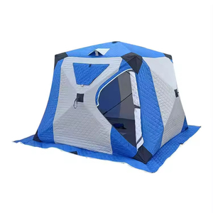 Abri de pêche sur glace, tente de pêche d'hiver portable pour camping en plein air, pêche sur glace - Product Image 1