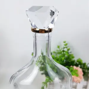 Nieuwe Creative Crystal 700Ml Brandy Fles Verpakking Glas Wijn Flessenstop