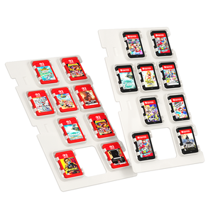 Custodia Protettiva Universale per Schede di Gioco <span class=keywords><strong>Nintendo</strong></span> <span class=keywords><strong>Switch</strong></span> 2 con 9 Slot - Accessori per Cartucce di Gioco <span class=keywords><strong>Switch</strong></span> - Product Image 4