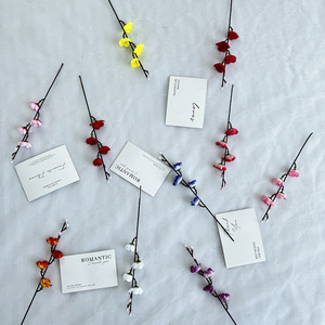 Ramas de flor de ciruelo artificial de la fábrica de artesanía floral Meiyu, flores de seda para decoración del hogar, bodas, Año Nuevo y accesorios de fotografía. - Product Image 3