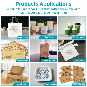 Stampante Digitale a Getto d'Inchiostro Lansong Mini Desktop Formato <span class=keywords><strong>A3</strong></span> A4 per Stampa su Bicchieri di Carta, Ventagli, Borse, Tovaglioli con Alimentazione Automatica - Product Image 3