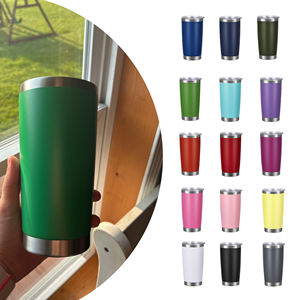 Vasos Térmicos de Café con Aislamiento de Doble Pared y Recubrimiento en Polvo de 20oz y 30oz al por Mayor, Taza de Viaje de Acero Inoxidable de 20 oz con Logotipo Personalizado - Product Image 4