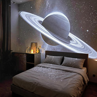 Mini projecteur USB à luminosité réglable par induction, lumière de nuit ciel étoilé, projection LED sur plafond pour chambre à coucher
