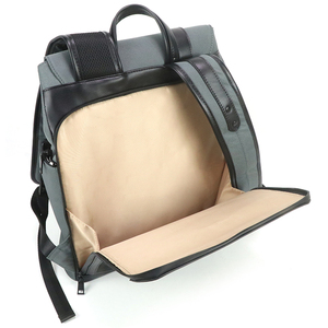 Men Canvas <b>Backpack</b> <b>Large</b> Capacity Travel Laptop <b>Backpack</b> Casual Outdoor Daypack With Flap Closure Side Zipper Pockets - Product Image 3
