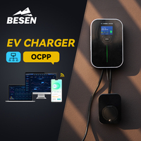 BESEN fabrika fiyat 22kW elektrikli araç şarjı OCPP 1.6J CE belgesi elektrikli otomobil şarj istasyonu
