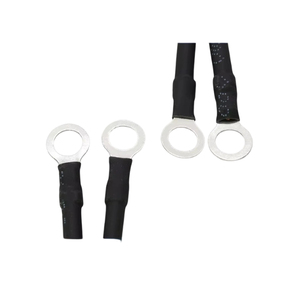 Eén-op-twee waterdichte <span class=keywords><strong>2</strong></span>-aderige zuiver koperen luchtvaartconnectoren 3,<span class=keywords><strong>2</strong></span> mm koudgeperste ringklemmenkabelboom - Product Image 4