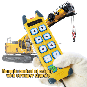 ECD-8D 8 Channel Overhead Crane Industrial Radio Remote Control Wireless 1 <b>Transmitter</b> <b>and</b> 1 <b>Receiver</b> - Product Image 2