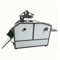 Laminateur à rouleaux intelligent PLC entièrement automatique hydraulique AF-540, format A2, machine de laminage industrielle 540 mm, vente chaude