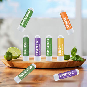 Inhalateur nasal pour le soulagement des sinus et du stress - <span class=keywords><strong>Huile</strong></span> <span class=keywords><strong>essentielle</strong></span> 100% naturelle, bâtonnet stimulant l'énergie - Product Image 1