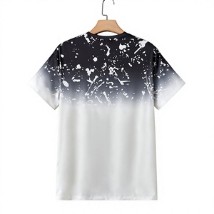 Conjunto de Camiseta y Pantalones Cortos de Verano Unisex, Corte Regular, 100% Algodón Ecológico, con Logotipo Personalizado, Sublimación, Camisetas de Manga Corta y Pantalones Cortos - Product Image 4