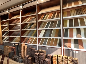 Para <span class=keywords><strong>Trex</strong></span> Outdoor Garden Flooring Composto De Madeira-Plástico com Co-Extrudado WPC Superfície Anti-Slip e Tratamento De Grão De Madeira - Product Image 2