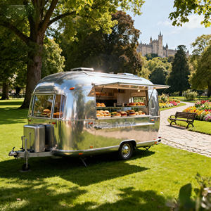 Camión Móvil 2025 con Remolque de Porche, Totalmente Equipado, Estándar Estadounidense, Carritos de Comida Refrigerados, Remolques de Concesión para Barbacoa - Product Image 3