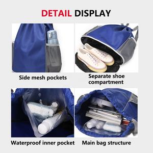 Custom Hoge Kwaliteit Voetbal Trekkoord Rugzak Handig Trekkoord Rugzak Voetbaltas Voetbal Trekkoord Tas Rugzakken - Product Image 3