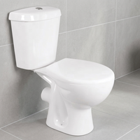 WC en céramique deux pièces de conception turque, économique, pour salle de bain, ensemble WC