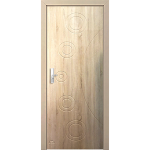 Puerta de armario de madera MDF del mejor vendedor, exterior de dormitorio moderno de PVC antigrietas, acabado ODM para apartamento de fabricante vietnamita - Product Image 2