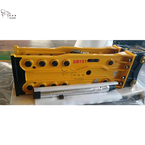Marteau hydraulique d'excavatrice <span class=keywords><strong>TADA</strong></span> 45-55 tonnes, modèle SB151 d'origine, compatible avec les excavatrices E352, EC500, PC500, SB151, R550, ZX490 - Product Image 2