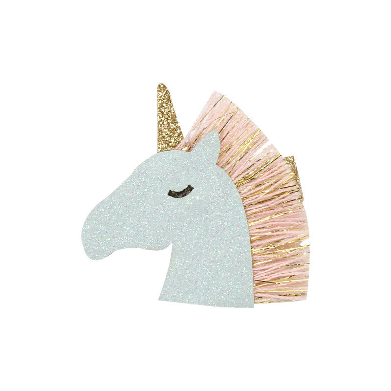 Mc1189 light blue one-horse hairpin
