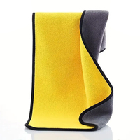 Chiffon d'essuyage sec et humide en microfibre pour le nettoyage domestique et automobile Technique tissée à séchage rapide