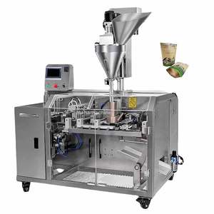Automatic Premade Food Pouch Packaging <b>Machine</b> with Gluing and Filling for Doypack Zipper Bags - Product Image 4
