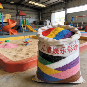 Sabbia Colorata Sinterizzata di Tendenza, Vari <span class=keywords><strong>Colori</strong></span> per <span class=keywords><strong>Pittura</strong></span> con Sabbia per Bambini, Clessidre, Decorazioni da Spiaggia - Product Image 1