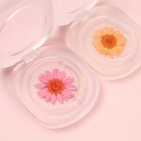SENKA LOGO Permanent Real Flower Jelly Blush Crème Ambre Transparent Température Changeante Rouge Crème Logo Lèvres Joue Visage