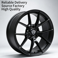Jantes FLowtone personnalisées noires, jantes monobloc en alliage léger de 19 pouces, 5x120 5x112, jantes légères pour BMW F30 Audi