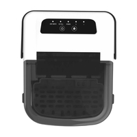 Machine à glaçons compacte et portable avec boîtier en plastique pour usage domestique et extérieur