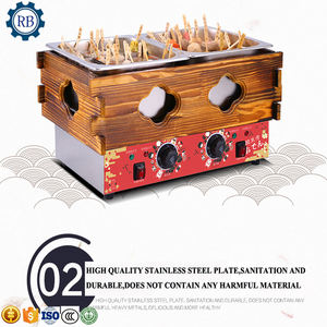 เครื่องทำอาหารไฟฟ้าเก้าช่องบนโต๊ะเก้าช่องเครื่องทำขนมไฟฟ้าร้านสะดวกซื้อเชิงพาณิชย์ - Product Image 5