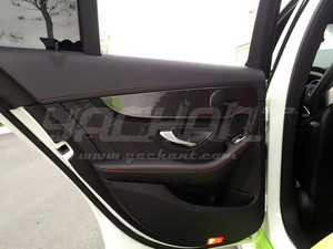 Thương Mại Đảm Bảo Khô Sợi Carbon Trang Trí Nội Thất Phù Hợp Cho 2015-2018 MB W205 <span class=keywords><strong>C63</strong></span> Nội Thất Phụ Kiện Kit 9Pcs - Product Image 6