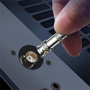 Conector BNC tipo SETO <span class=keywords><strong>D</strong></span>, Conector de montaje en Panel de pared de aleación de zinc, acoplador en línea, placa frontal, conector Keystone - Product Image 5
