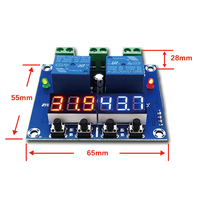 Module de contrôle de température et d'humidité à double sortie en métal ZFX ZFX-M452 DC12V, thermostat automatique à température constante, ODM personnalisé