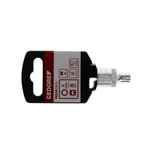 Gedore ซ็อกเก็ต R51000604สีแดง3/8 "หกเหลี่ยม6มม. ยาว28มม - Product Image 2