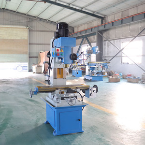 Độ chính xác cao zx50c mini Kim Loại dọc khoan và máy phay băng ghế dự bị hàng đầu để bán-Sản xuất tại Trung Quốc - Product Image 3